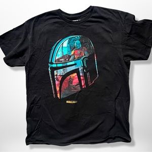 Mandolorian Graphic Tee | Black | multiple sizes